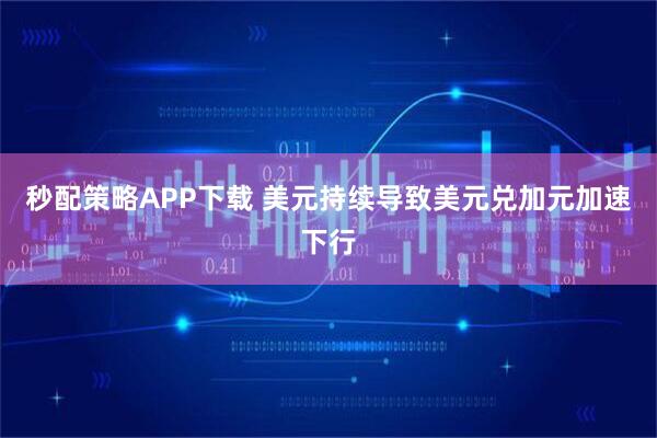 秒配策略APP下载 美元持续导致美元兑加元加速下行